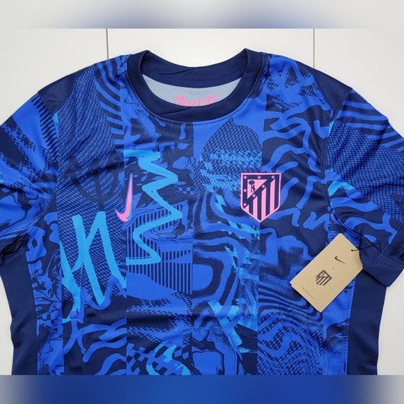 Nike Atletico Madrid 2024/2025 Third Soccer Jersey FQ2220-492 Wmn’s Sz Large New - Picture 5 of 9